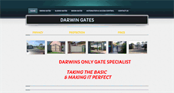 Desktop Screenshot of darwingates.com